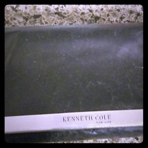 Black leather wallet